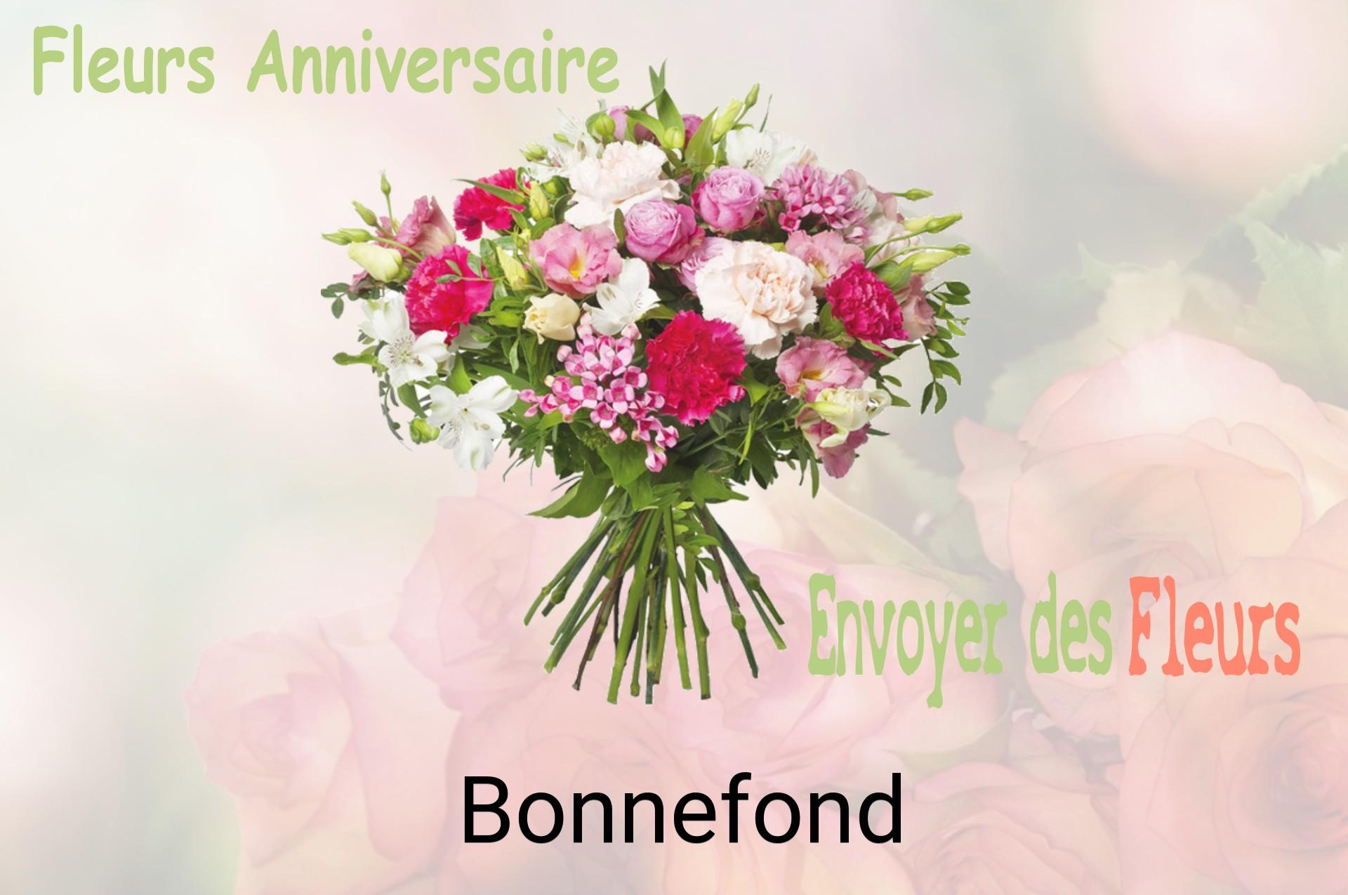 Bouquet de fleurs d’anniversaire livré à Bonnefond